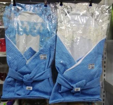 -Конверт-одеяло 2020ун Разноцв. Муслин с бантом хлопок лето  Россия    11