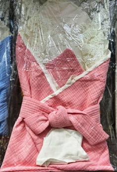 -Конверт-одеяло 2011вф/ун  Разноцв. На выписку 5 пр.Ваф.утепл.  1