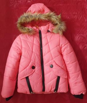 Куртка 1/2д  р.104-110  дев. холодная осень,зима Китай    1
