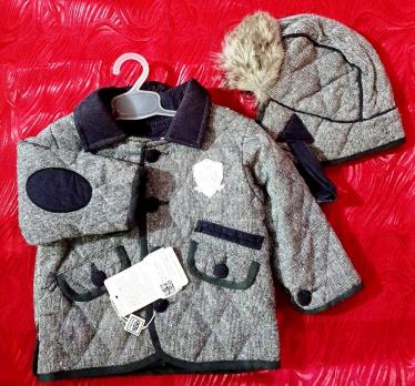 Куртка 32-031 р.74-80 мал. с шапкой демисезон Турция    1