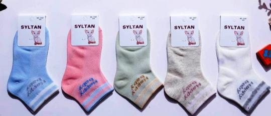 Носки 3167ун  р.17-19 разноцв. Сетка 