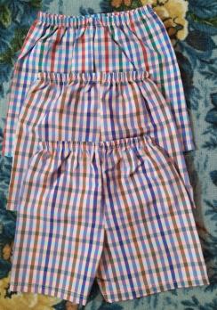 -Шорты 750м  р.68  мал разноц. текстиль 100% х/б  Турция    2    170