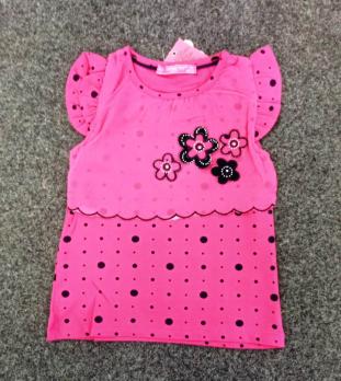 -Футболка 20ЦВ р.110 дев. б/рук. 