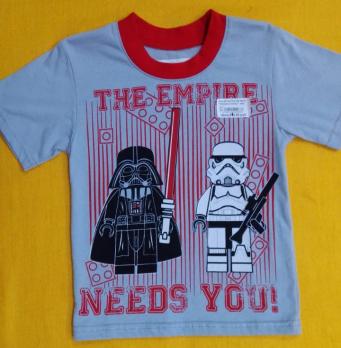 Футболка 15/4473м  р.122  мал. серый кулирка  Россия   1   300